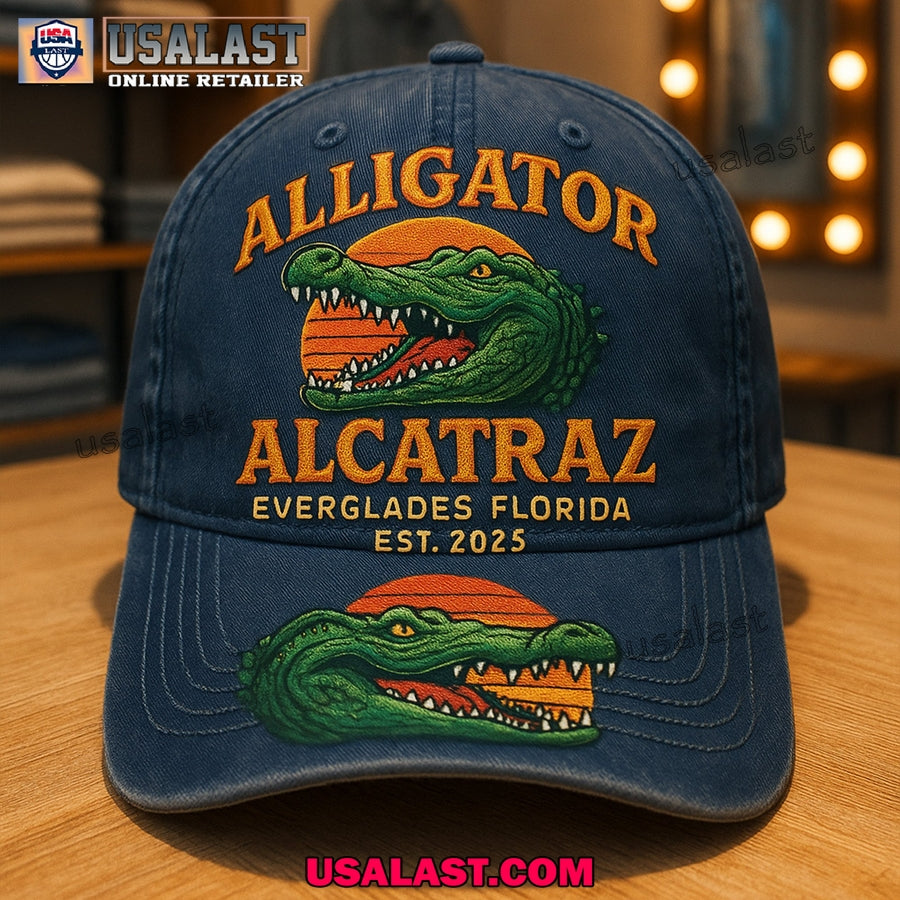 Alligator Alcatraz Wild Style Legend Classic Cap