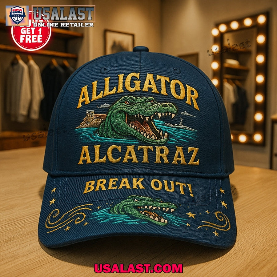 Alligator Alcatraz Wild Style Legend Classic Cap