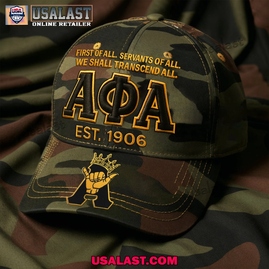 Alpha Phi Alpha Fraternity Camouflage Classic Cap