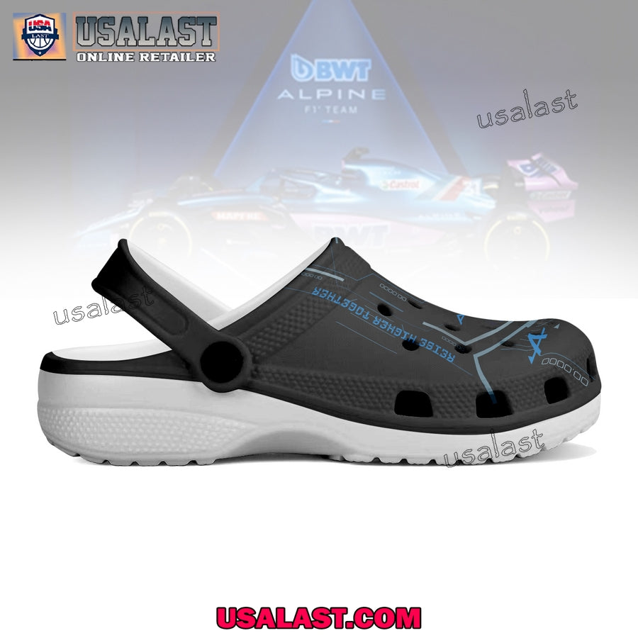 Alpine F1 Team Crocs Clogs Shoes