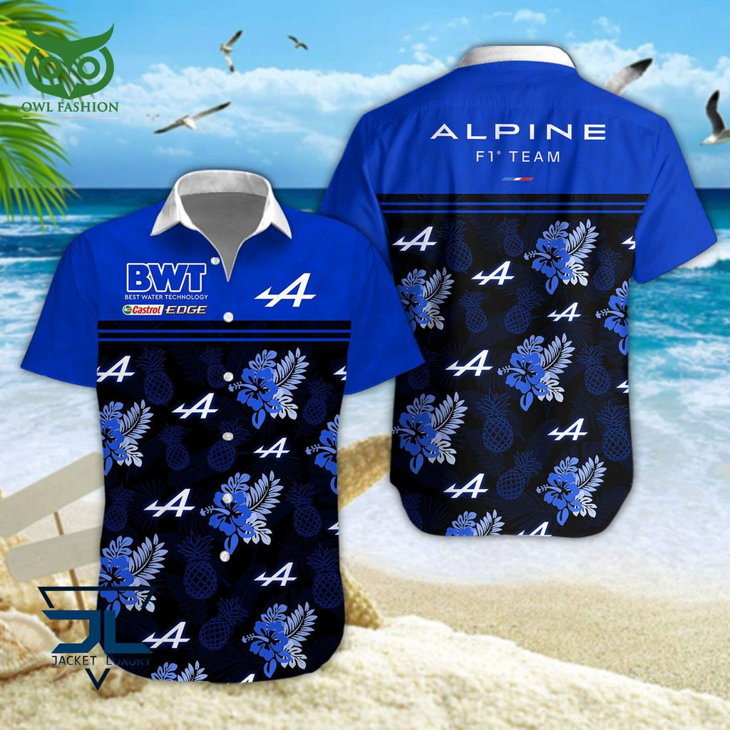 Alpine F1 Team F1 New Hawaiian Shirt