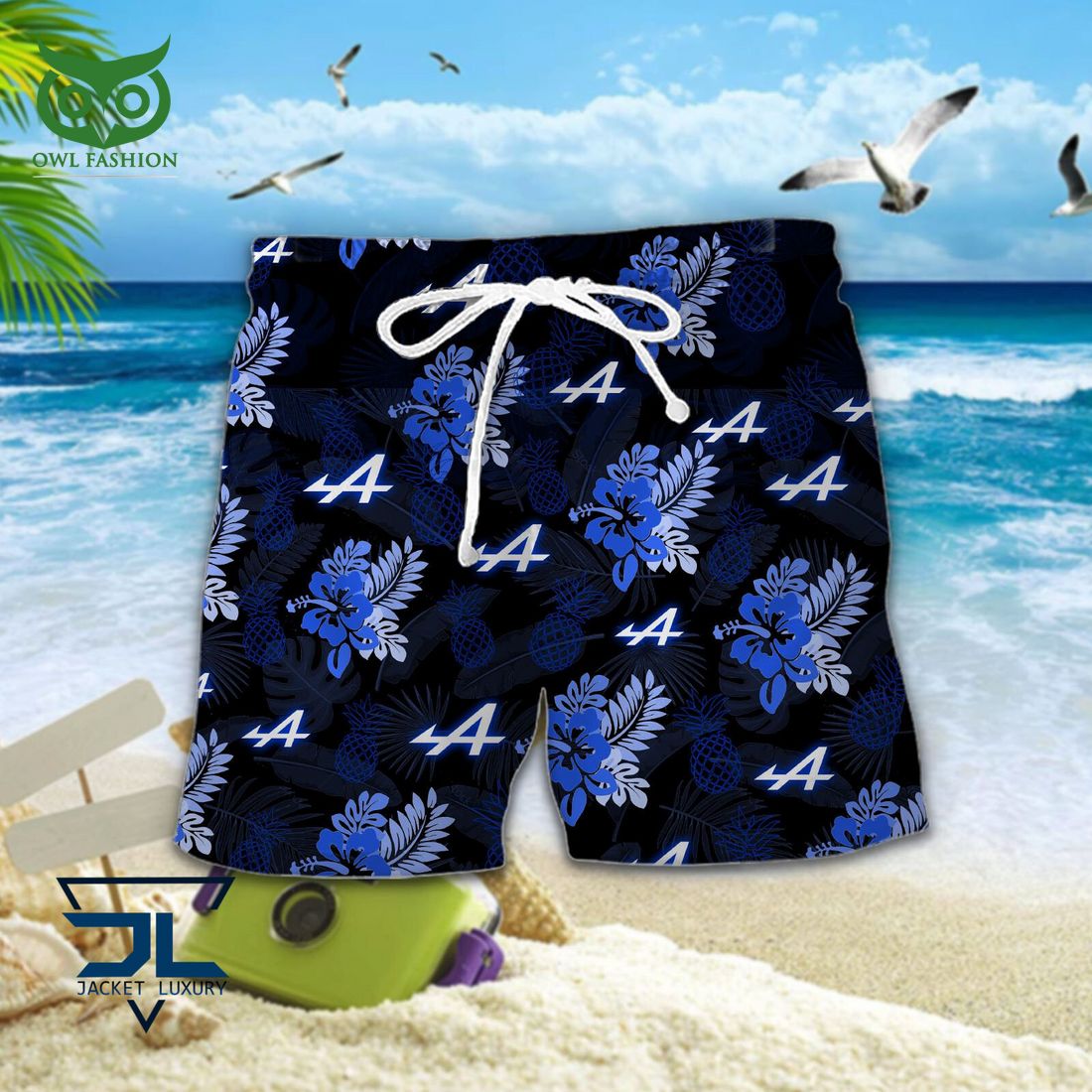 Alpine F1 Team F1 New Hawaiian Shirt