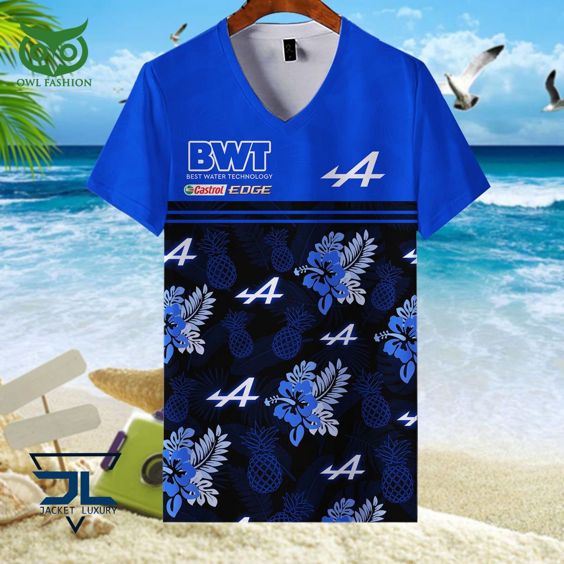 Alpine F1 Team F1 New Hawaiian Shirt