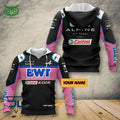 Alpine F1 Team Pink Black 3D Shirt