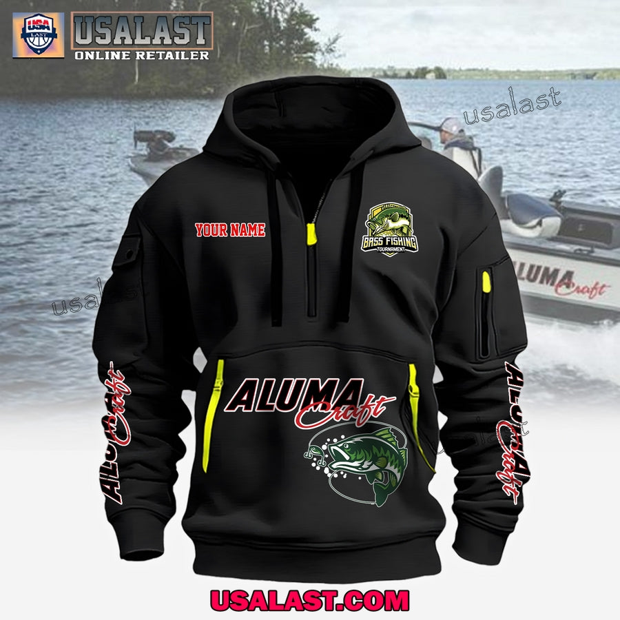 Aluminum Boats Fishing Custom Name Heavy Hoodie