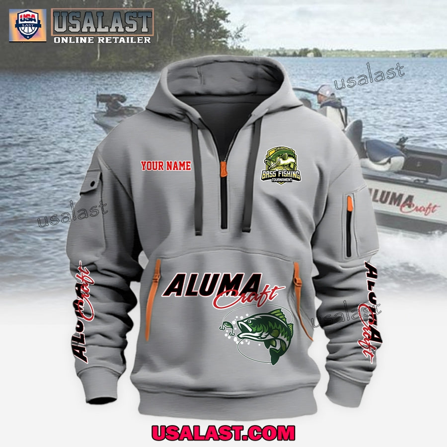 Aluminum Boats Fishing Custom Name Heavy Hoodie