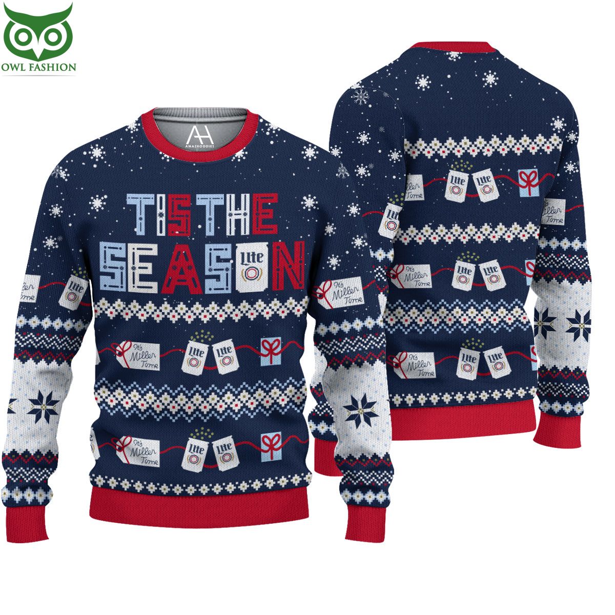 Amazing Lite Beer The Season Ugly Sweater Jumpers