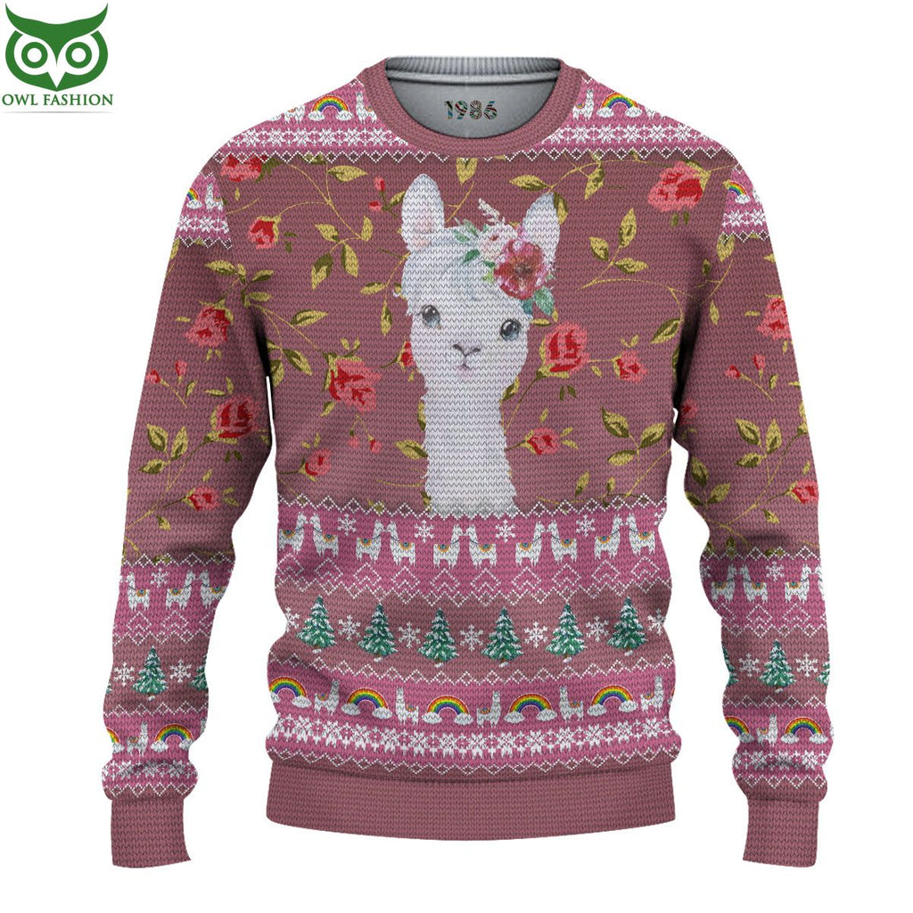 Amazing Llama Camel Christmas Sweater Jumper