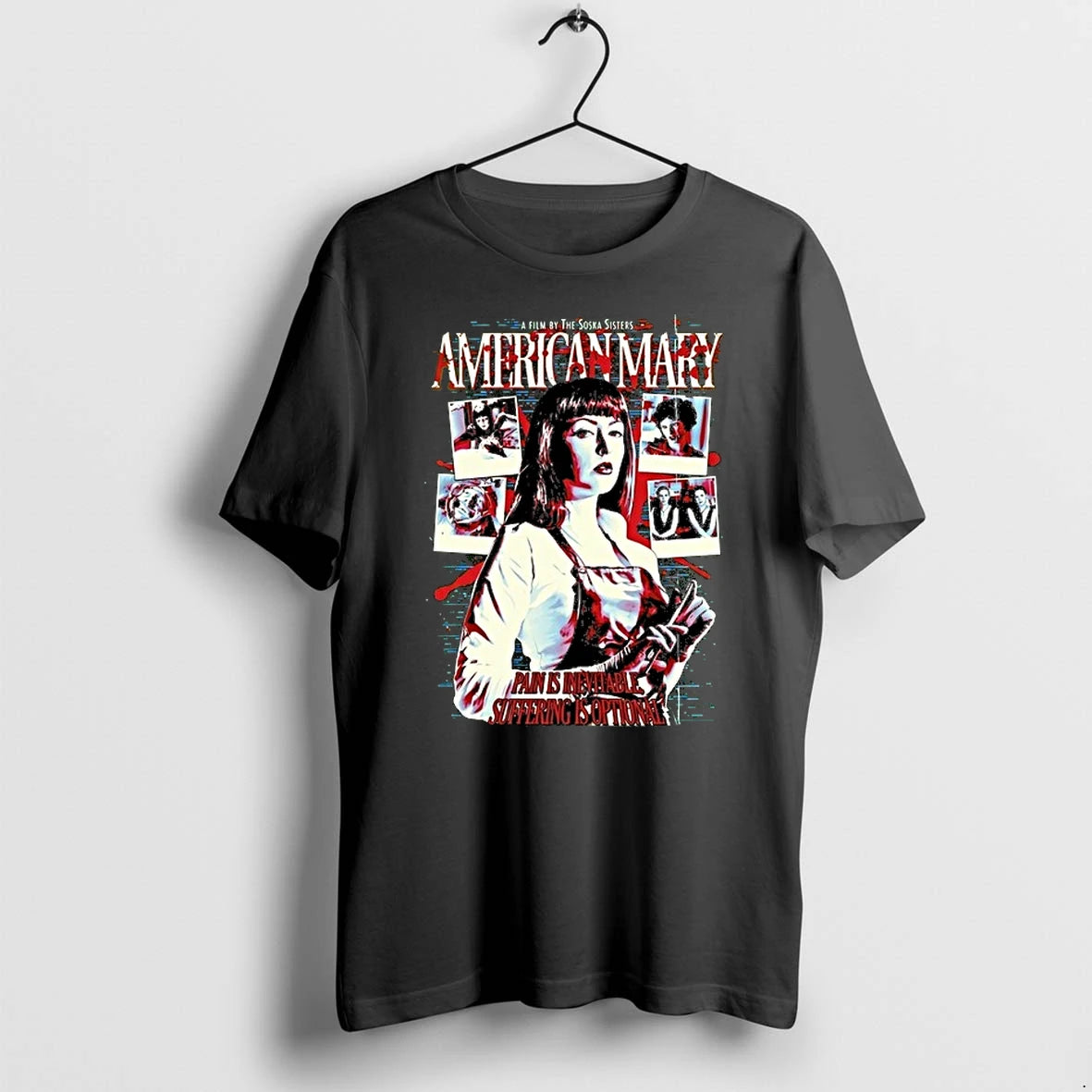 American Mary Pain Is Inevitable Suffering Is Optional 0 Tshirts Sweater
