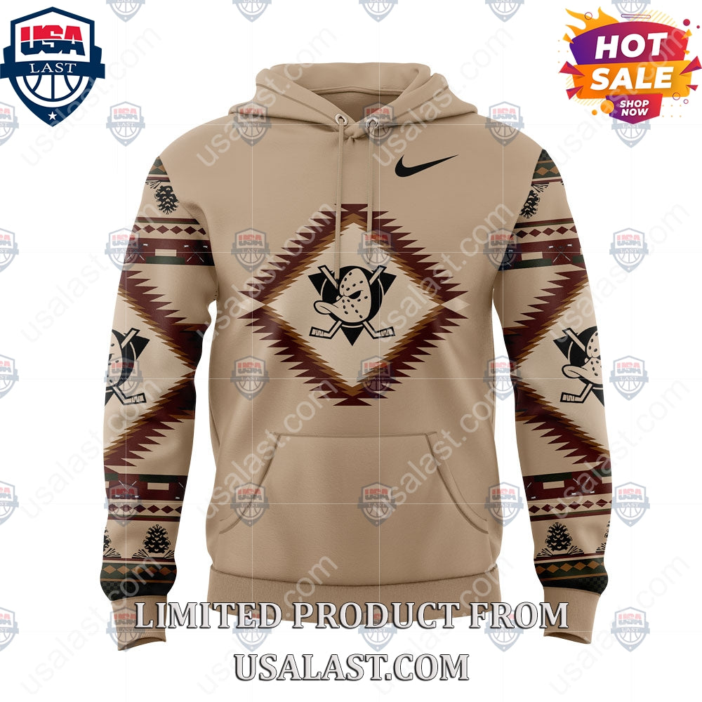 Anaheim Ducks NHL Native American Heritage Month Hoodie