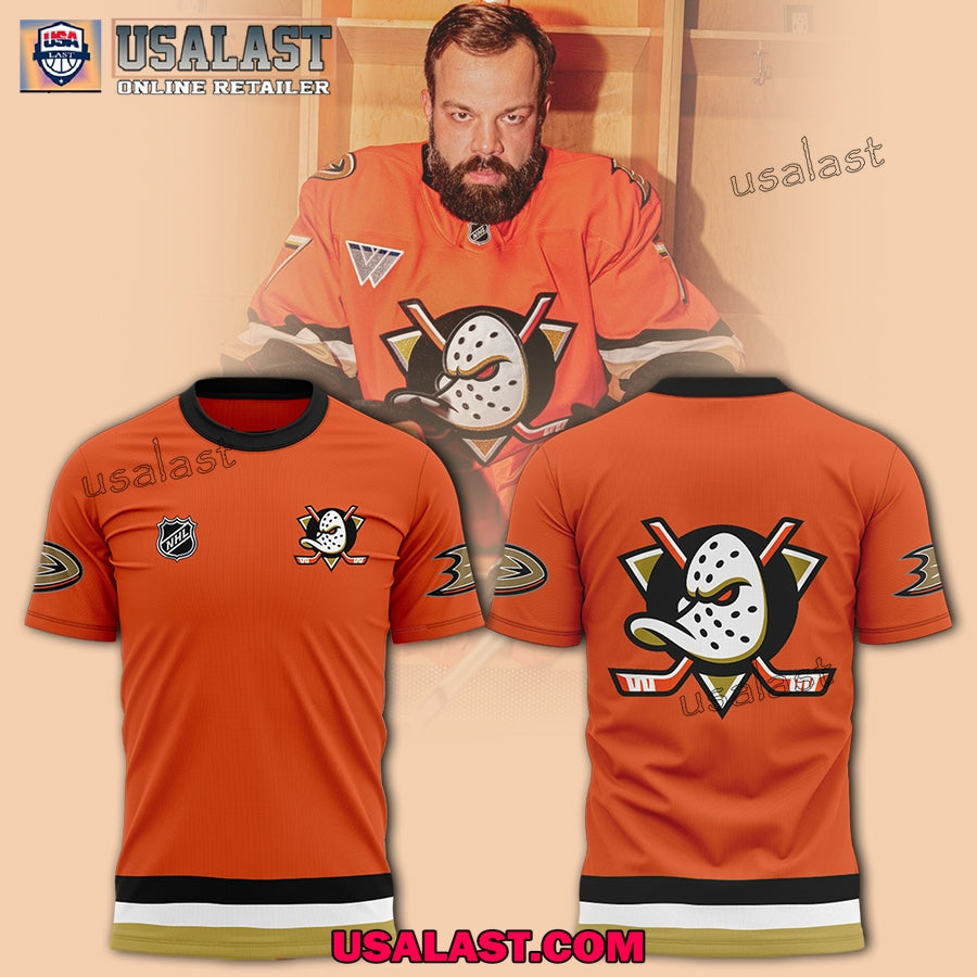 Anaheim Ducks Orange Country Unisex 3D Hoodie