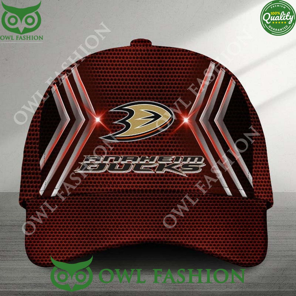 Anaheim Ducks Printed NHL Ice Hockey Classic Cap