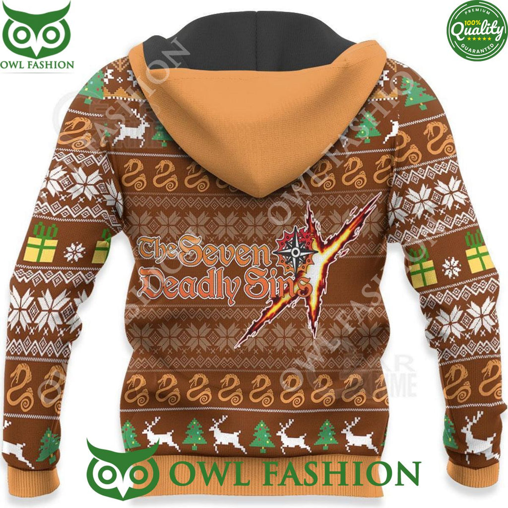 Anime Lady Diane Ugly Christmas Sweater Xmas Gift