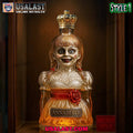 Annabelle Doll Halloween Whiskey Bottle