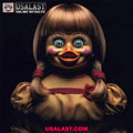 Annabelle Halloween Horror Duck Resin Ornament