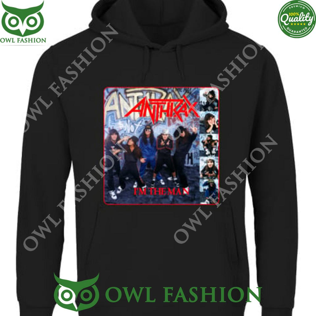 ANTHRAX Band I am the Man t shirt
