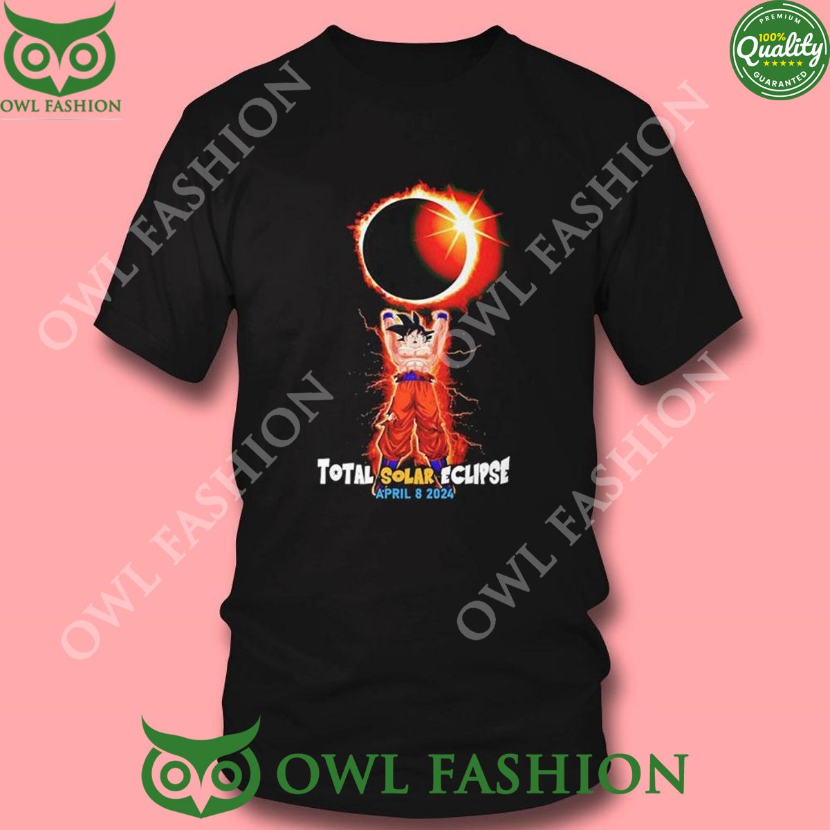 April 8 2024 Son Goku Total Solar Eclipse t Shirt