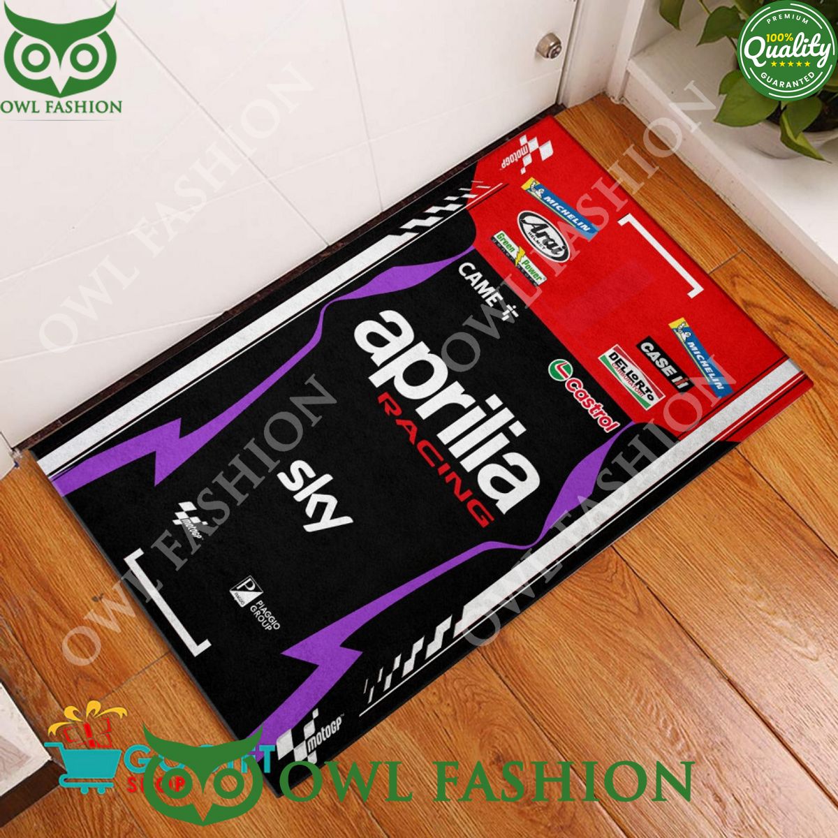 Aprilia Racing 2024 motorcycle sports MotorGP Doormat