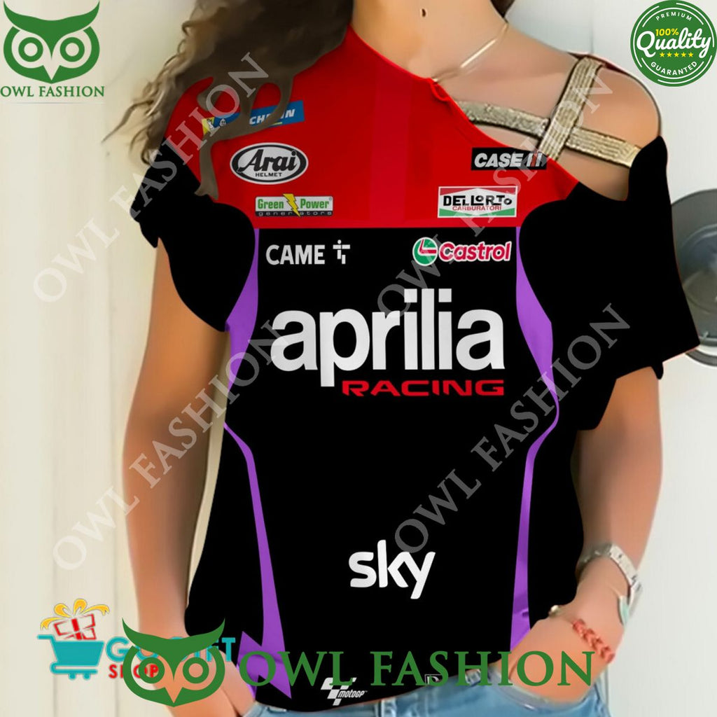 Aprilia Racing 2024 motorsport polo shirt collection