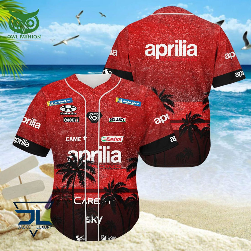 Aprilia Racing Grand Prix Motogp Racing Hawaiian Shirt