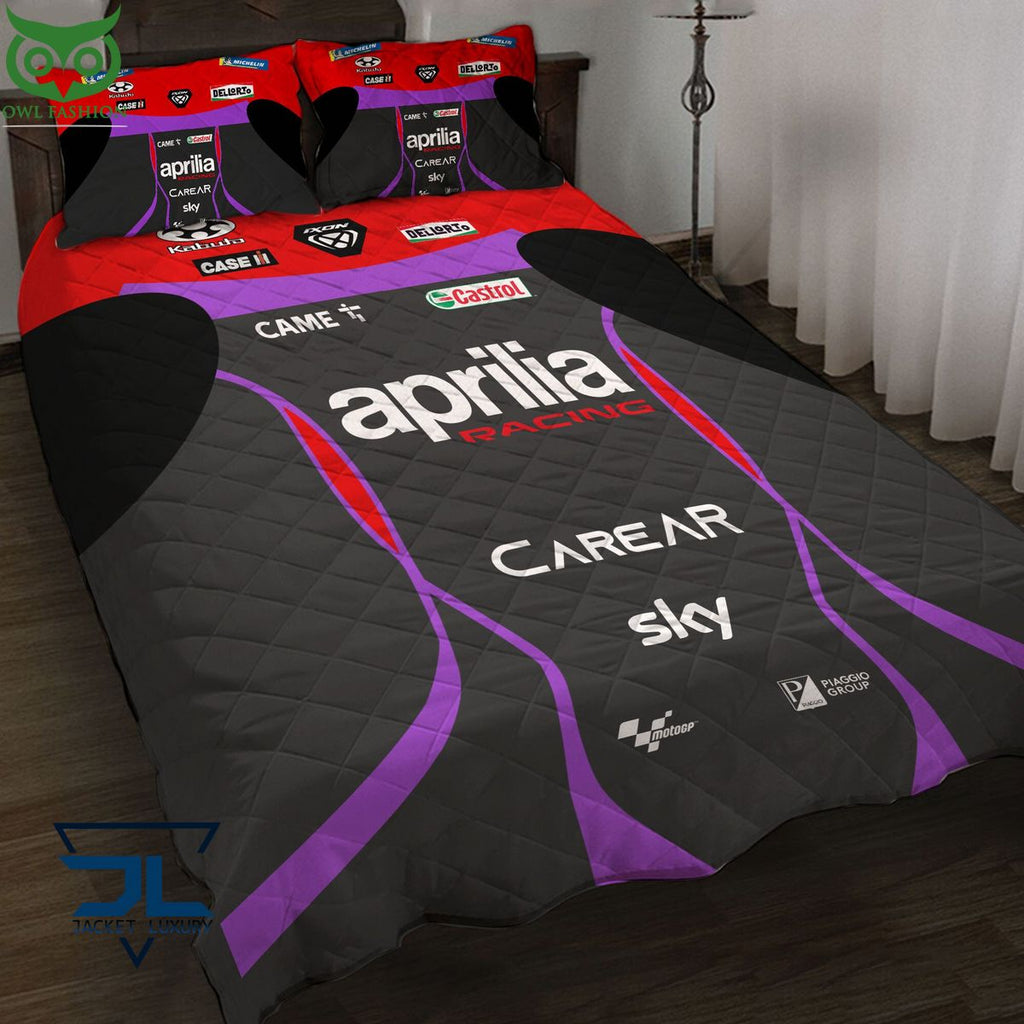 Aprilia Racing Quilt Bedding Set