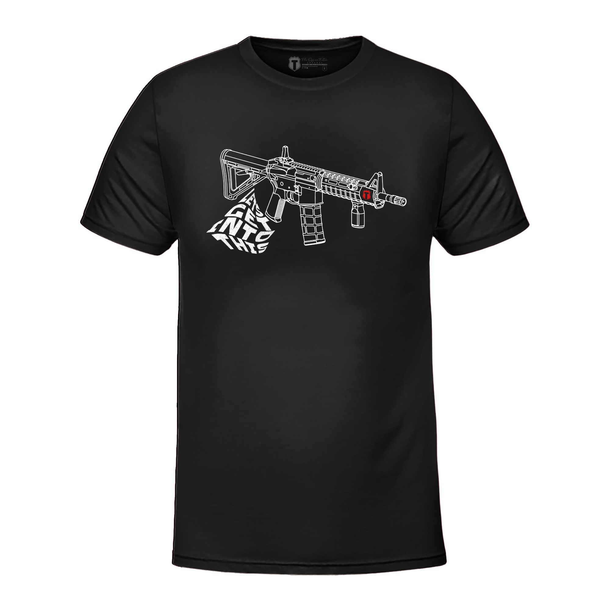 Let's Get Into This AR15 T-Shirt Hoodie, Sweatshirt | RetroVerseTees.com