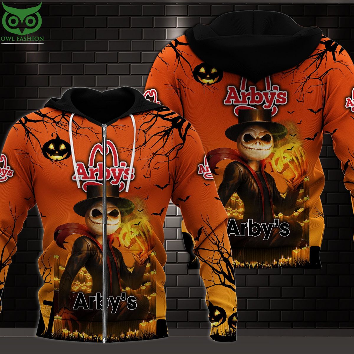 Arby’S Halloween Pumpkin 3D Shirt