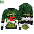 The Grinch With Christmas Hat 3D Ugly Sweater