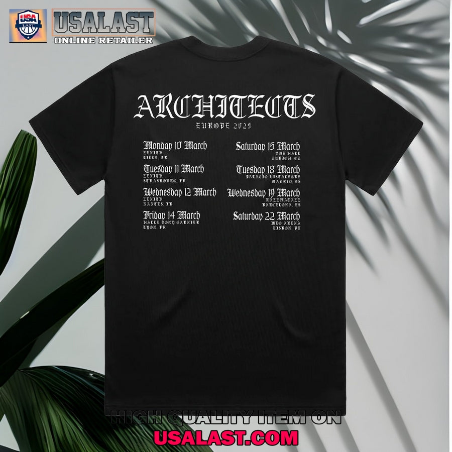 Architects 2025 European Tour T-Shirt