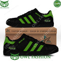 Arctic Cat American brand of snowmobiles Black low top shoes