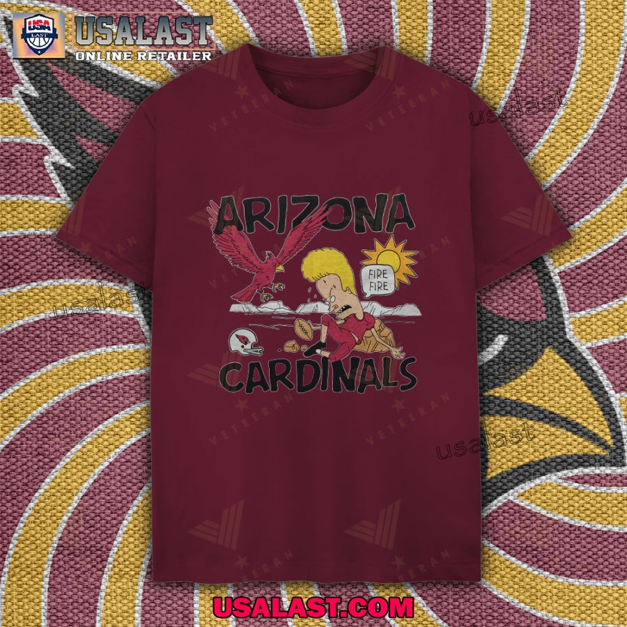 Arizona Cardinals x Beavis and Butthead Unisex Tee Shirt, Sweatshirt