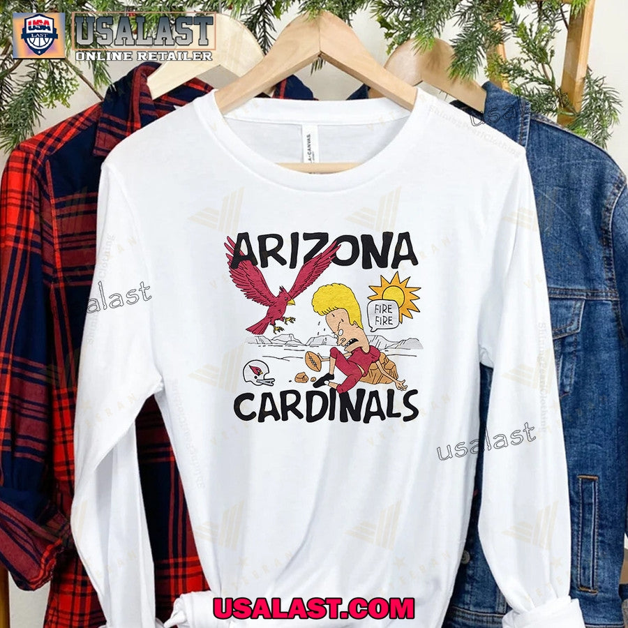 Arizona Cardinals x Beavis and Butthead Unisex Tee Shirt, Sweatshirt