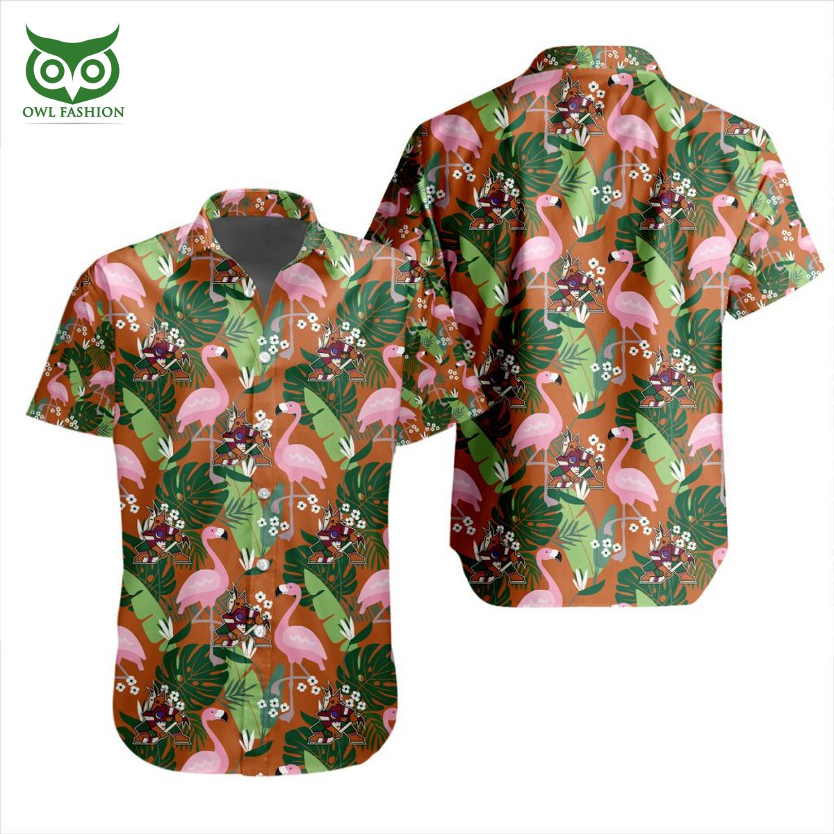 Arizona Coyotes NHL Hockey Team Hawaiian Shirt