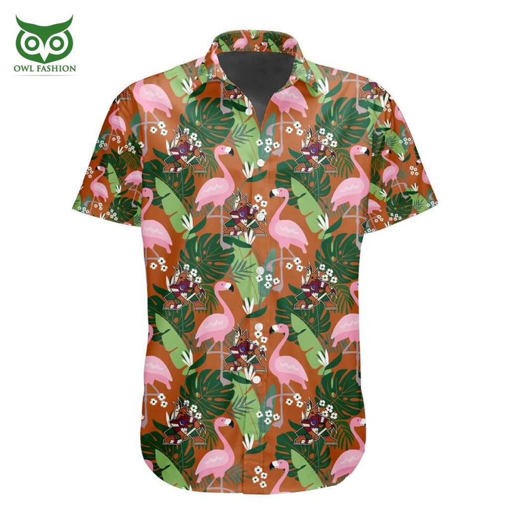 Arizona Coyotes NHL Hockey Team Hawaiian Shirt