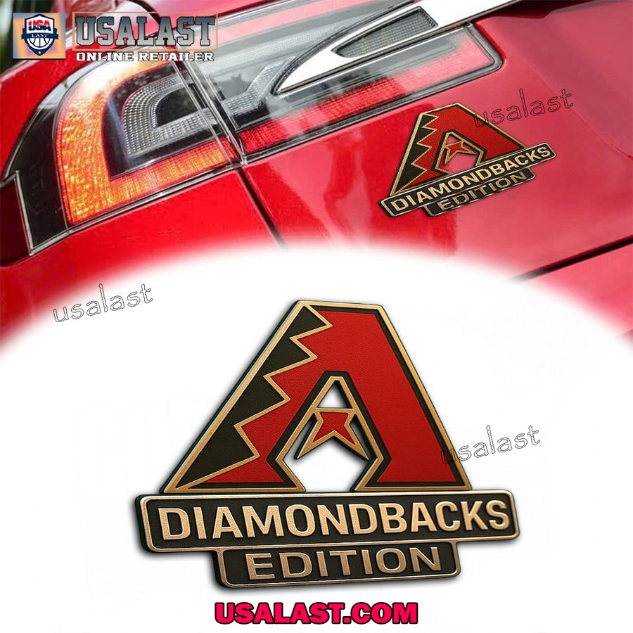 Arizona Diamondbacks Car Emblem Custom 3D Badge