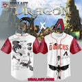 Arizona Diamondbacks Night Fury Dragon Adult Kid Jersey Shirt