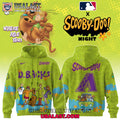 Arizona Diamondbacks Scooby Doo Night 3D Hoodie Set