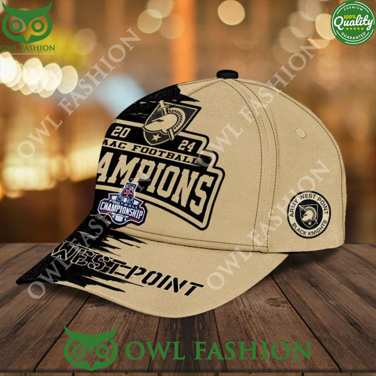 Army Black Knights Football 2024 AAC Football Champions Classic Cap