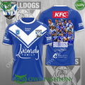 Canterbury Bankstown Bulldogs Laundry Family 3D Hoodie Tshirt