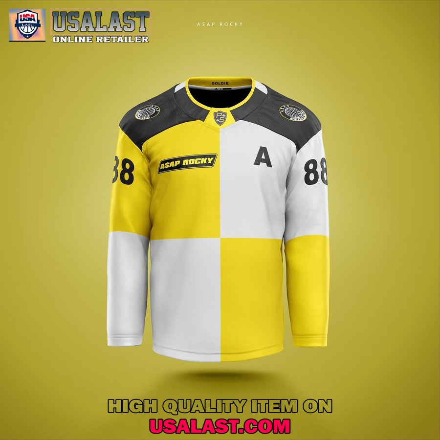 Asap Rocky Hiphop Custom Hockey Jersey