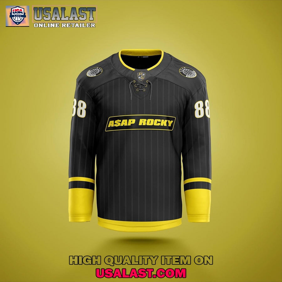 Asap Rocky Hiphop Custom Hockey Jersey