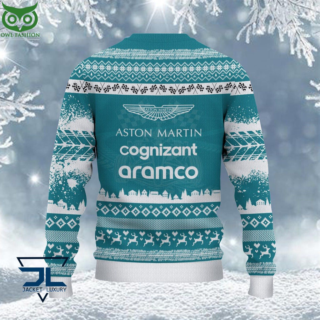 Aston Martin Cognizant F1 Team Customized Ugly Sweater