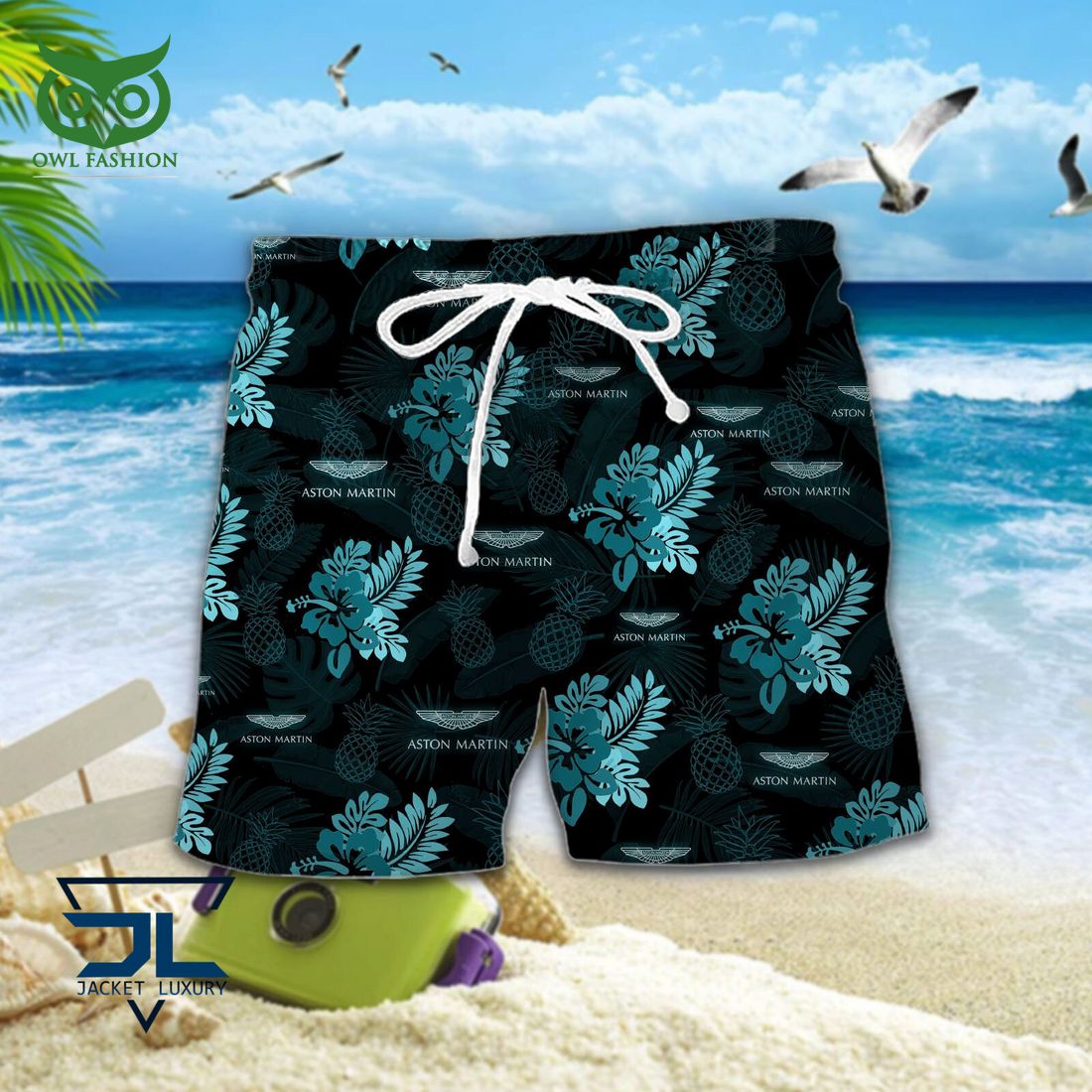 Aston Martin Cognizant F1 Team F1 Hot Hawaiian Shirt
