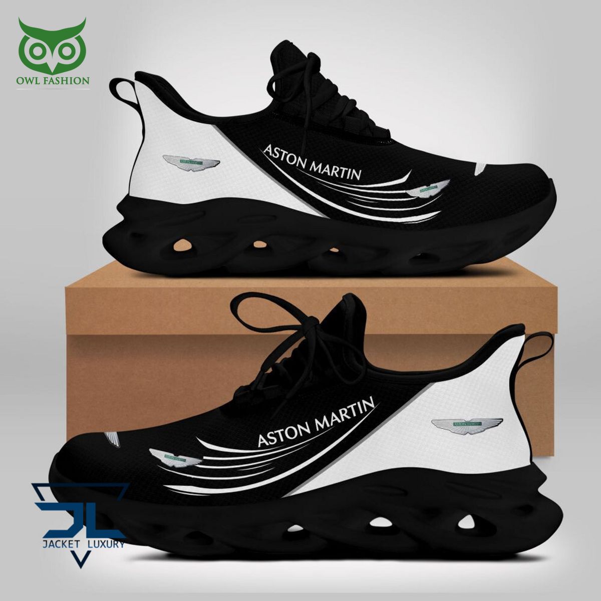 Aston Martin Trending Car Brand Max Soul Shoes
