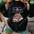 Aston Villa 150th Anniversary 1874 2024 2D T-shirt Hoodie