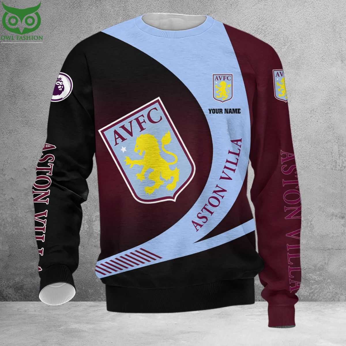 Aston Villa F.C Premier League Hoodie T-shirt Sweatshirt