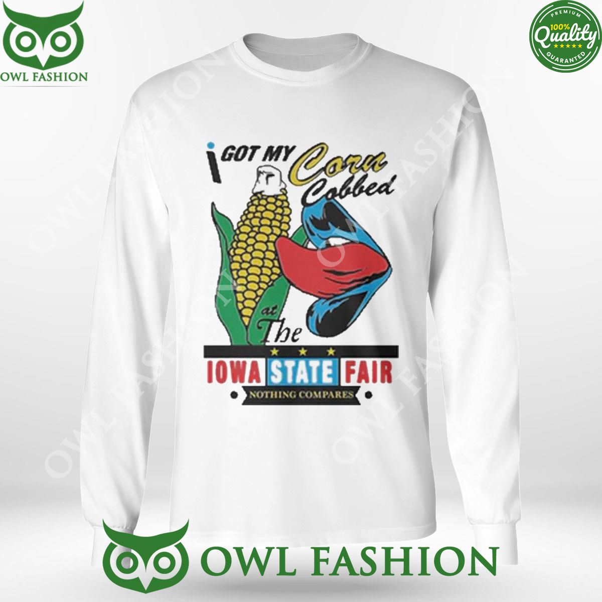 At The Iowa State Fair I Got My Corn Cobbed 2024 Tshirt