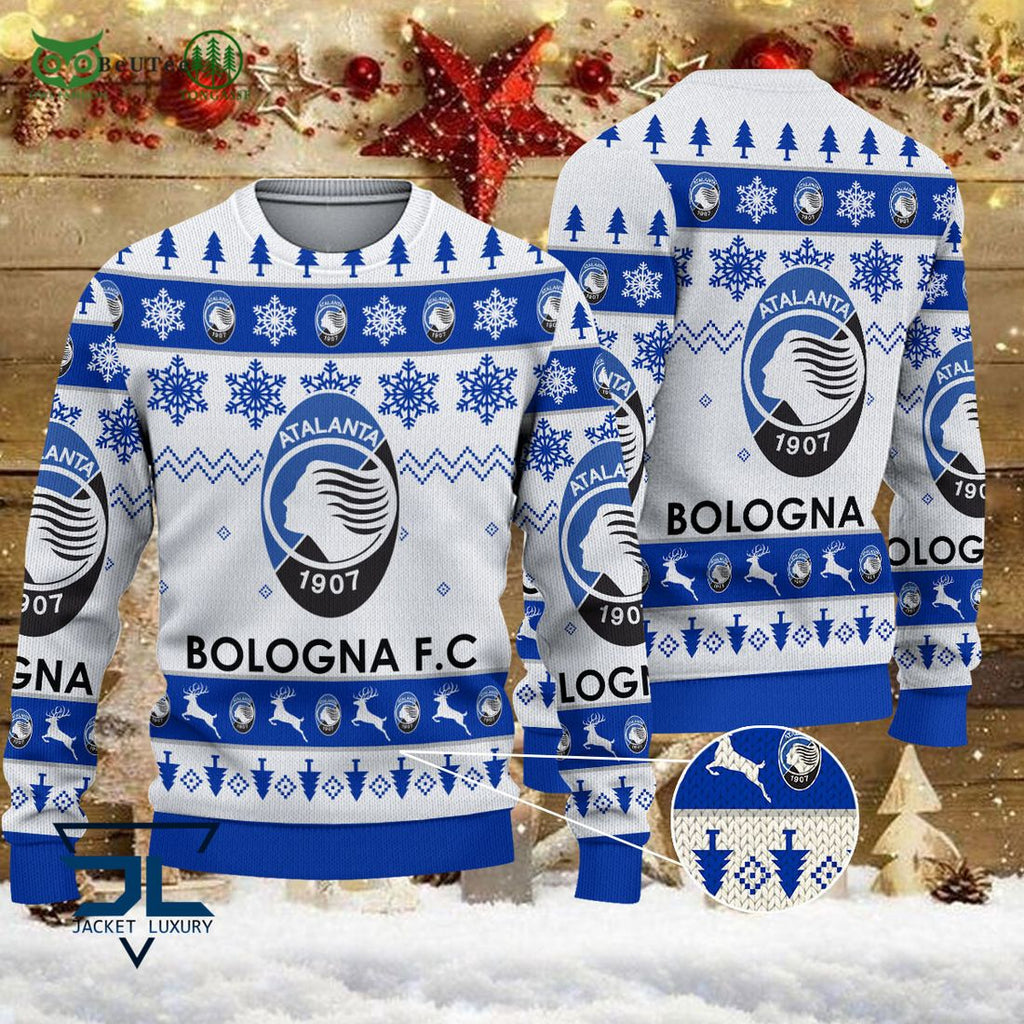 Atalanta Bergamasca Calcio Team Football Lega Serie A Ugly Sweater