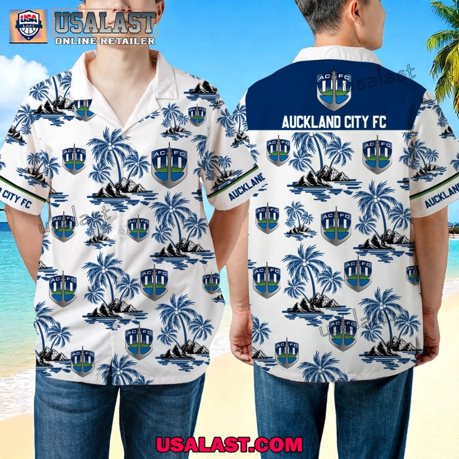 Auckland City FC Aloha Hawaiian Shirt