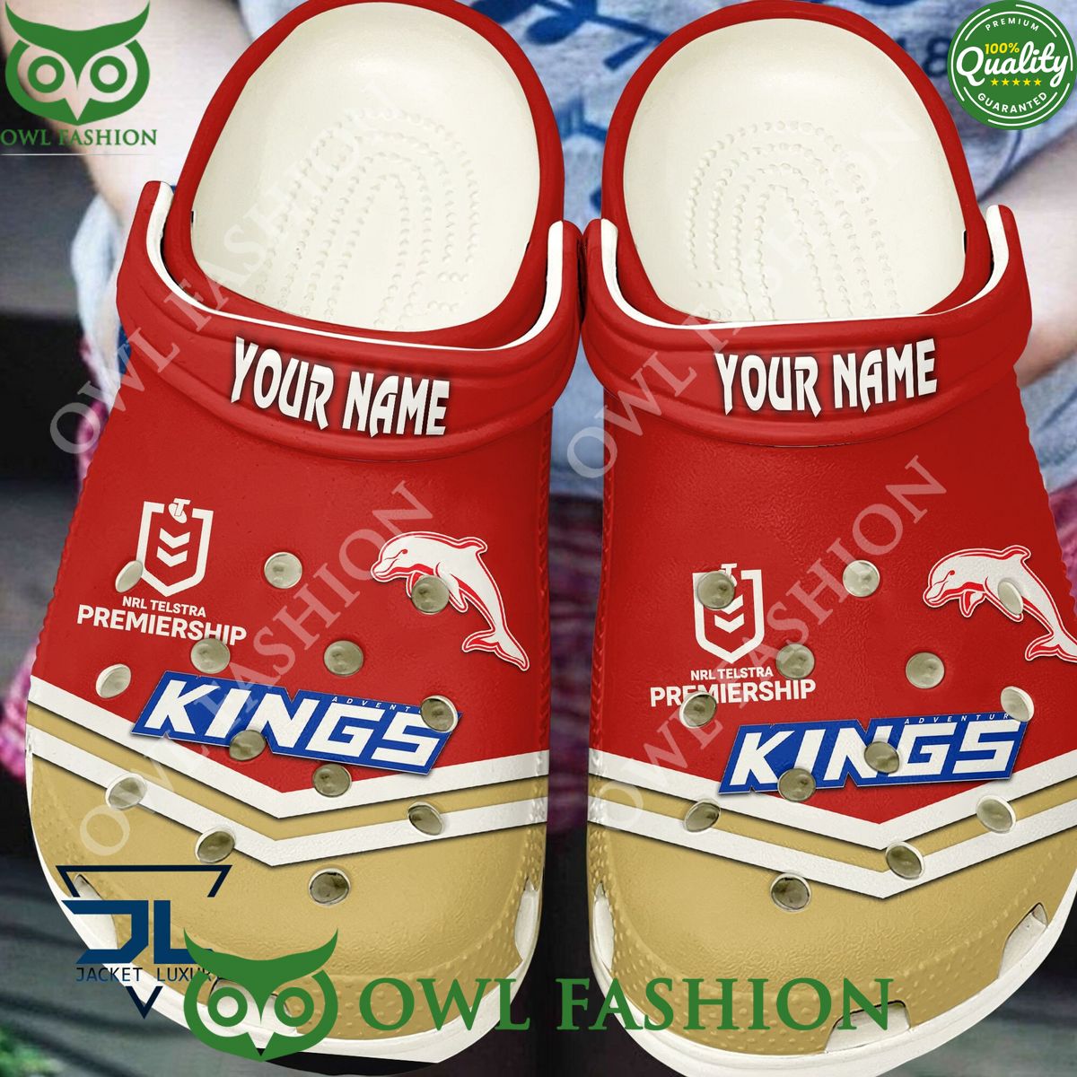 Australian Dolphins NRL Telstra Custom Name croc